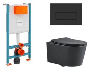 Závěsný wc set do lehkých stěn / předstěnová SAT Brevis SIKOVSB1
