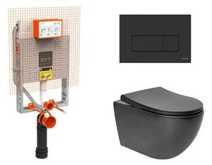 Závěsný WC set k zazdění Vitra Sento SIKOVZB2