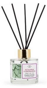 Purple River Vonné tyčinky Difuzér Eucalyptus & Lemongrass - 100ml