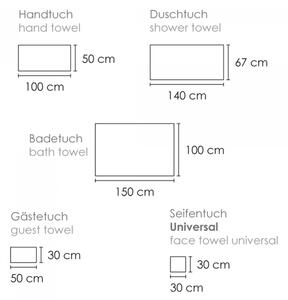 Framsohn osuška PREMIUM 67 x 140 cm, taupe