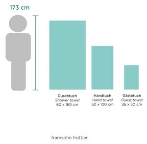 Biederlack Ručník pro hosty QUATTRO 36 x 50 cm, graphit