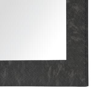 Nástěnné zrcadlo 50 x 130 cm černé PLAISIR