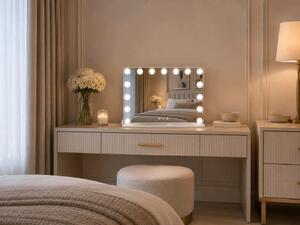 LED kosmetické zrcadlo Hollywood 58 × 46 cm