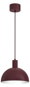 Lustr na lanku HANDA 1xE27/15W/230V burgundy