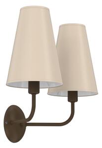 Nástěnná lampa GRENADA 2xE14/15W/230V béžová