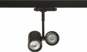 RED - DESIGN RENDL RENDL BEEBA II pro tříokr. lištu černá 230V GU10 2x35W R12313