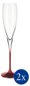 Villeroy&Boch Allegorie Premium Rosewood Champagne sklenice na šampaňské 30 cm, 0,26 l, sada 2ks