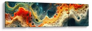 Obraz - Moderní abstrakce (170x50 cm)