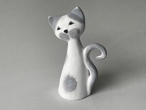 Kočka malá - fialová s levandulí Keramika Andreas