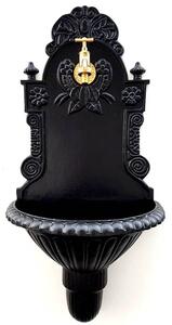 Zahradní umyvadlo Royal 75 cm černé - slitina hliníku
