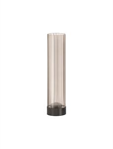 Stolní lampa Brielle šedá a hnědá 5 W