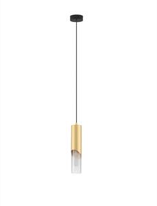 Závěsné svítidlo Modesto zlaté a černé 8 x 150 cm – Zlatá
