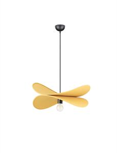 Stojací lampa Luve hořčicová – horčicová