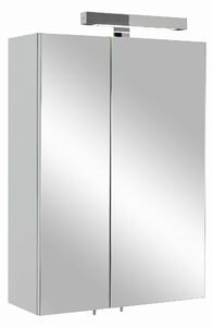 ZRCADLOVÁ SKŘÍŇKA, bílá, 50/70/20 cm Xora - Zrcadlové skříňky