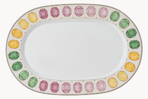 Porcelánový servírovací talíř Swarovski Idyllia
