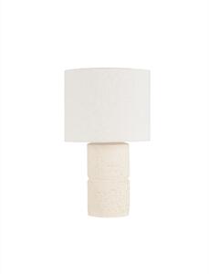 Stolní lampa Lily tmavě béžová