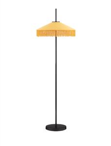 Stojací lampa Velvy hořčicová 52 x 159,5 cm – horčicová
