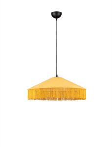Stojací lampa Velvy hořčicová 52 x 200 cm – horčicová