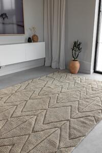 Obdélníkový koberec Zoe, béžový, 230x160