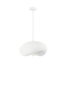 Stojací lampa Bambel bílá