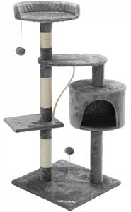 Deuba Škrabadlo pro kočky 112 cm - šedé