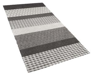 Vlněný koberec 80 x 150 cm šedý AKKAYA