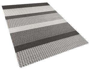 Vlněný koberec 160x230 cm šedý AKKAYA