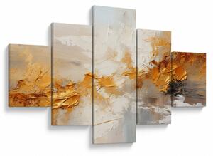 Obraz - Zlatá textura (125x70 cm)