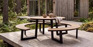 Zahradní lavice Nordica Circle Polywood