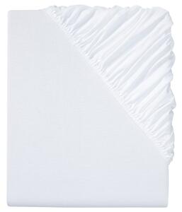 Livarno home Žerzejové napínací prostěradlo, 90-100 x 200 cm (bílá) (100376788003)