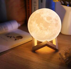 Sdeko Noční lampa 3D měsíc malý
