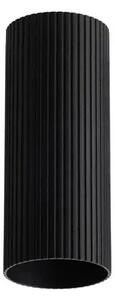 Bodové svítidlo Lucas Ribbed Tube 20 černé – Černá