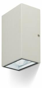 RED - DESIGN RENDL RENDL DIXIE 10X16 nástěnná bílá 230V/350mA LED 2x5W 84° IP54 3000K R10352