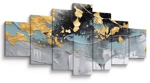 Obraz - Abstrakce (210x100 cm)