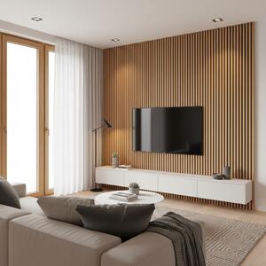 Horve Akustický panel 2700 x 605 mm - bílý dub