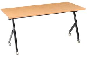 Skládací psací stůl BENDI Hnědá 160 cm 60 cm