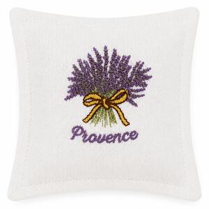Esprit Provence Vyšívaný polštářek plněný levandulí