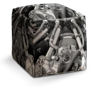 Sablio Taburet Cube Motor - 40x40x40 cm