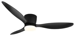 GLOBO 03666S ARMANDO stropní ventilátor se světlem D1315mm LED 20W 2460/1450lm 3000-6500K černá, časovač, dálkový ovladač