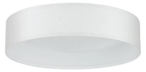 Eglo 31588 PASTERI white - Stropní LED svítidlo s textilním stínidlem, LED 11W, Ø 32cm (Stropní textilní LED lustr bílý)