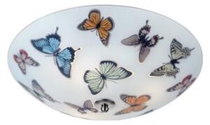 Markslöjd 105433 - Stropní dětské svítidlo Butterfly 3xE14, Ø430, multicolor