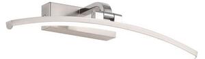 Searchlight 79821-40SS - LED Obrazové svítidlo SANTORINI LED/8,2W/230V stříbrná