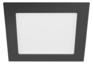 Panlux Podhledové LED svítidlo Downlight CCT Square černá, 6 W
