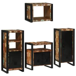Sada koupelnového nábytku 4 ks Vícebarevný 55 x 35 x 60 cm 3305681