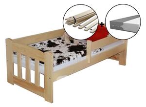 Maxi-drew Set postele JAS 70 x 160 cm + pěnová matrace + rošt