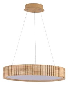 Brilagi - LED Lustr na lanku FALCON WOOD MODERN LED/30W/230V pr. 45 cm dřevo