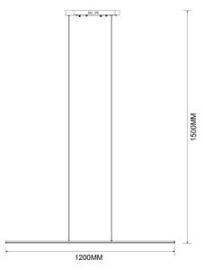 Zuma Line MS903-GD - LED Lustr na lanku ESERO LED/20W/230V zlatá