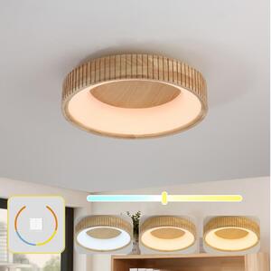Brilagi - LED Stropní svítidlo FALCON WOOD MODERN LED/30W/230V pr. 45 cm dřevo