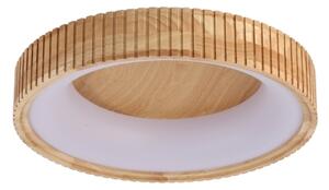 Brilagi - LED Stropní svítidlo FALCON WOOD MODERN LED/30W/230V pr. 45 cm dřevo