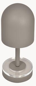 Přenosná exteriérová stolní LED lampa Luceo, stmívatelná